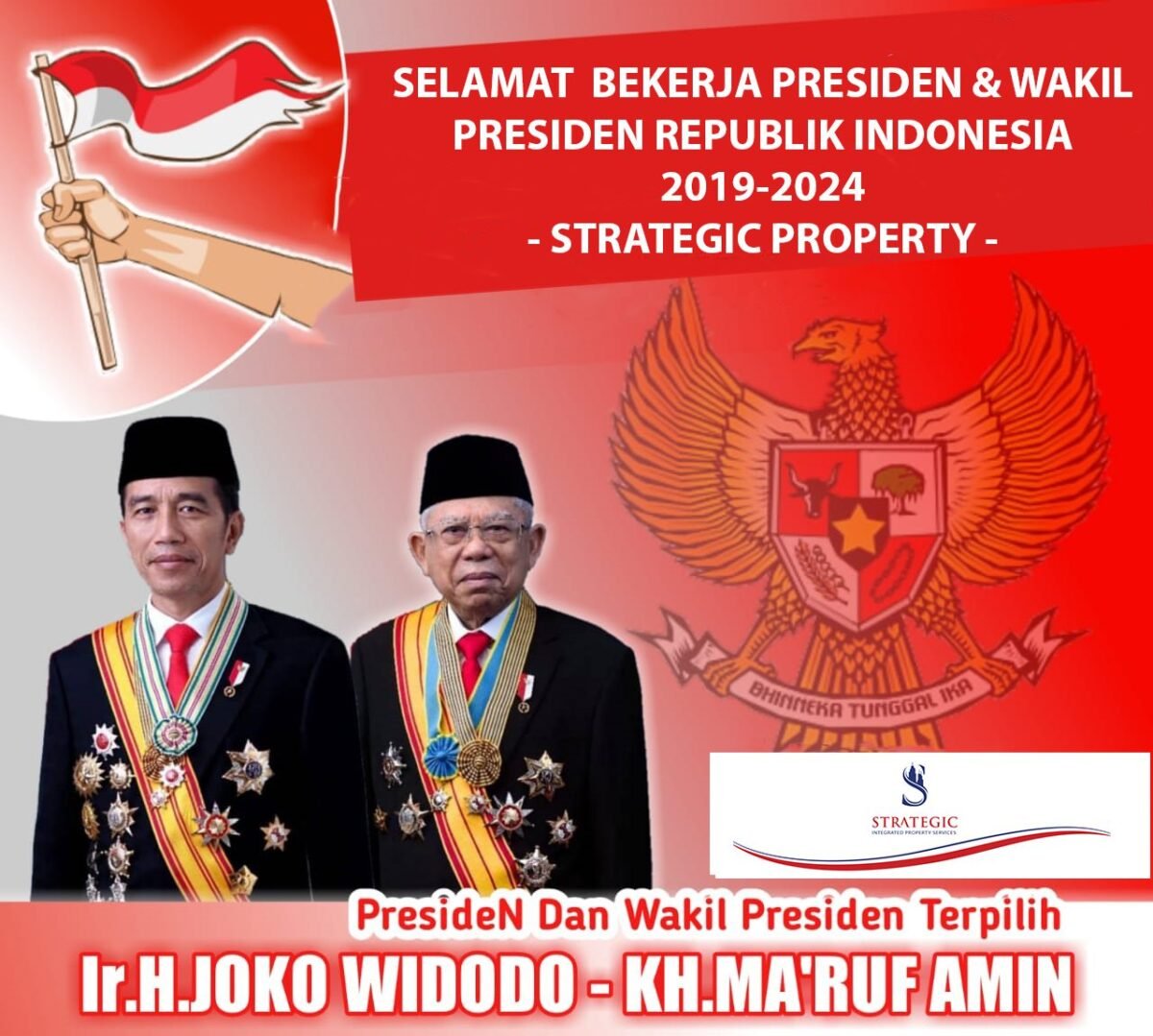 Presiden & Wakil Presiden Republik Indonesia 2019-2024