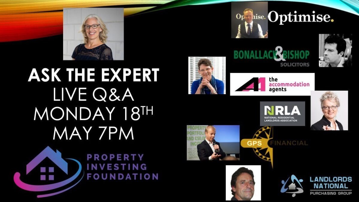 Property Expert Panel – Monday 18th May 2020