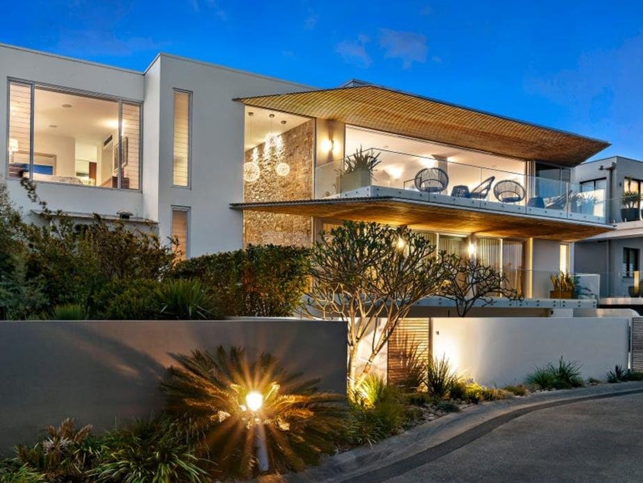 North Curl Curl oceanfront mansion built by Jennifer Hawkins and Jake Wall on the market