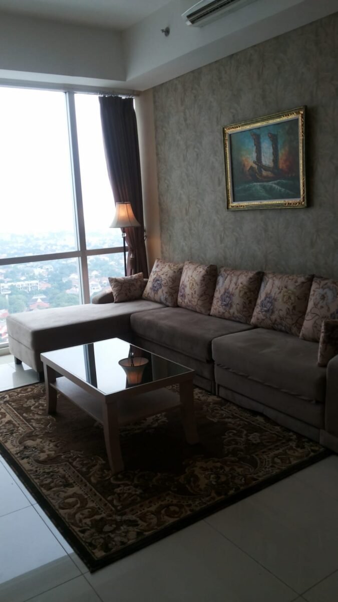 Disewakan & Dijual Unit 2 Bedrooms Apartemen Kemang Village Jakarta Selatan, Lantai Tinggi, View City, 96 sqm